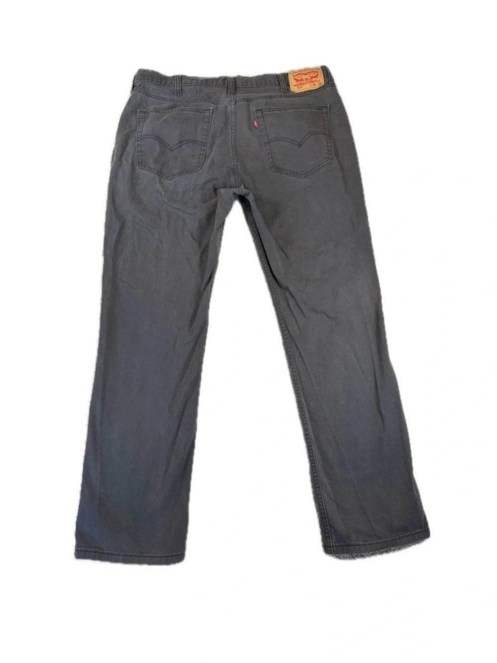 Levi's 514 Men's Jeans Pants Straight Fit Soft Twill 38x32 Slate Gray